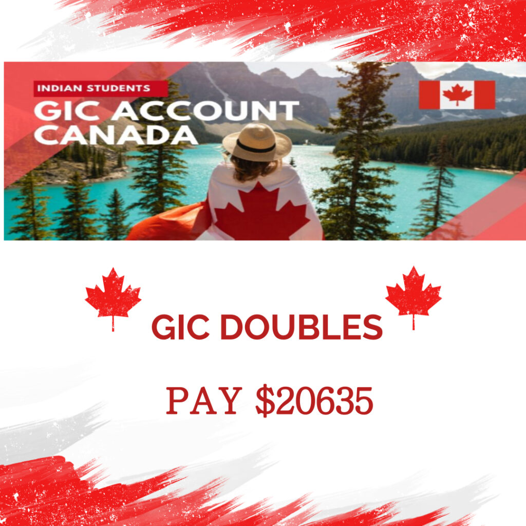 Canada doubles GIC amount